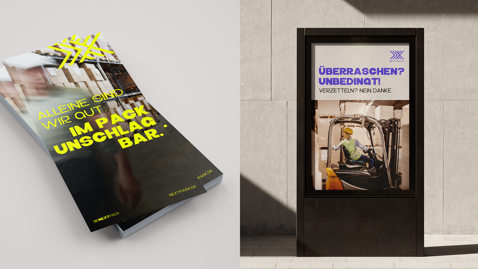 Nextpack Image-Broschüre im neuen Corporate Design