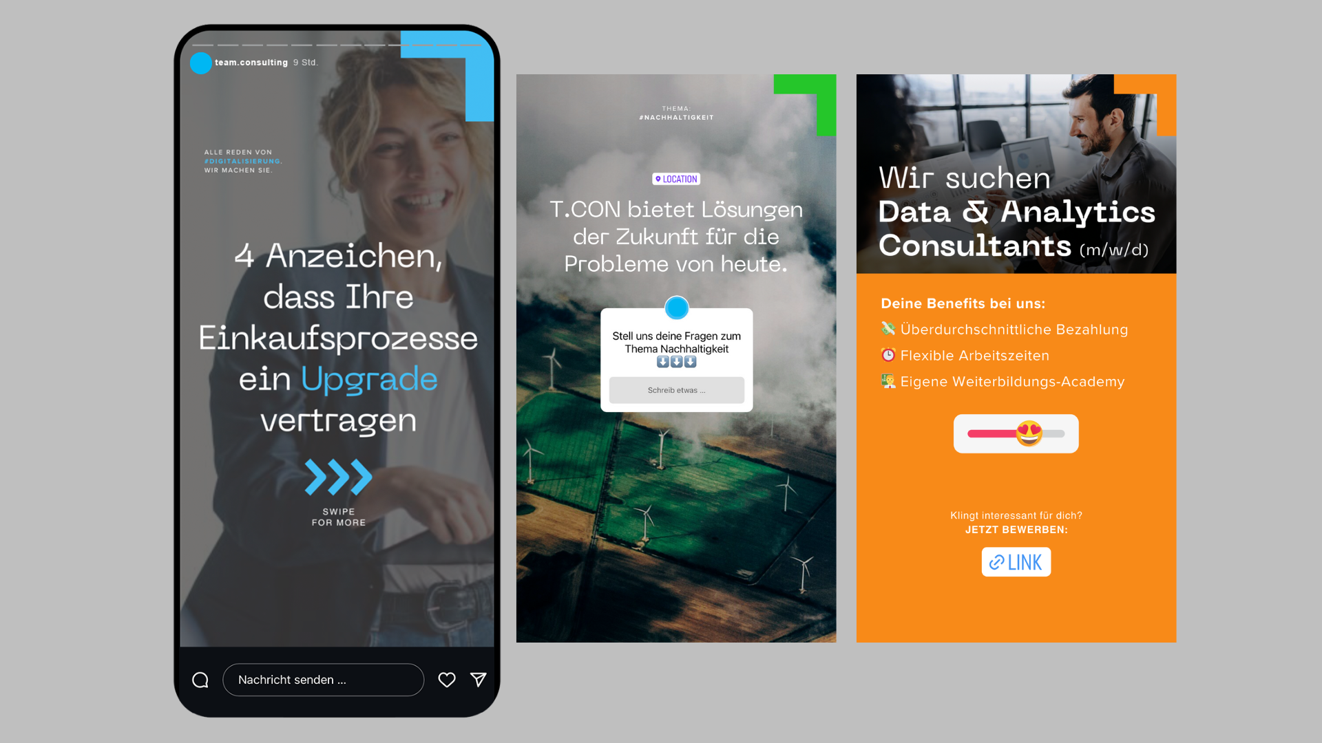t.con Social-Media-Anwendung im neuen Markenauftritt